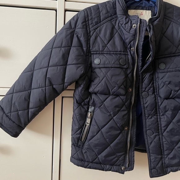 Navy Blue Zara Boy Collection Jacket - Picture 2 of 7